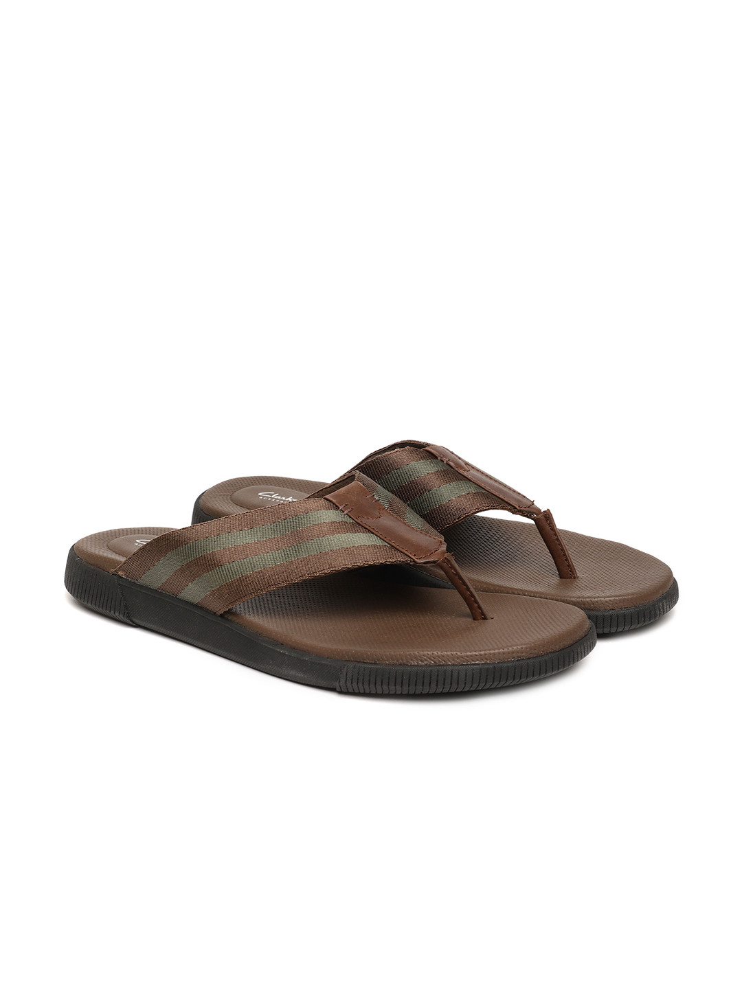 Buy Clarks Men Brown Comfort Sandals - Sandals for Men 7713801 | Myntra