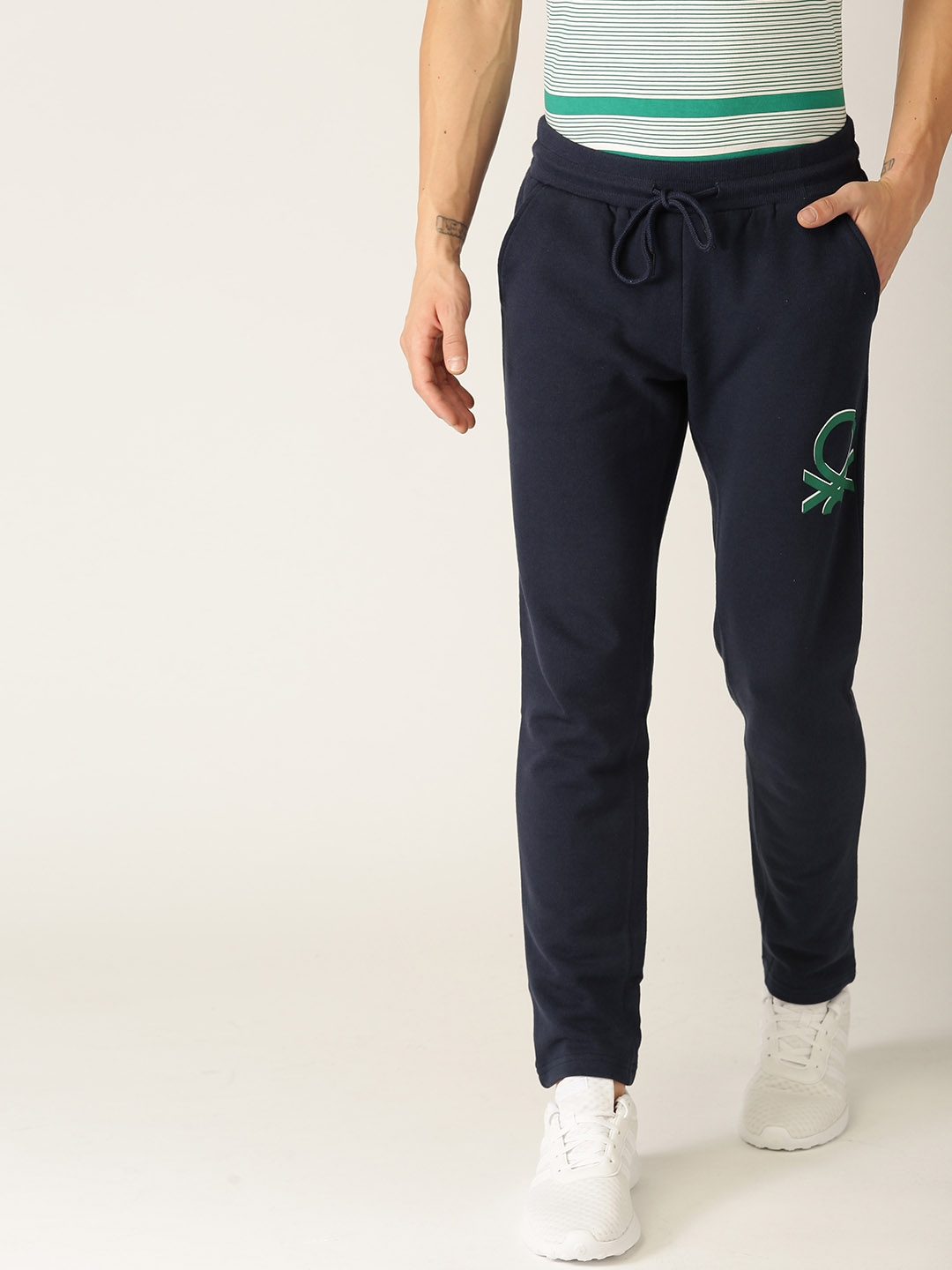 benetton track pants