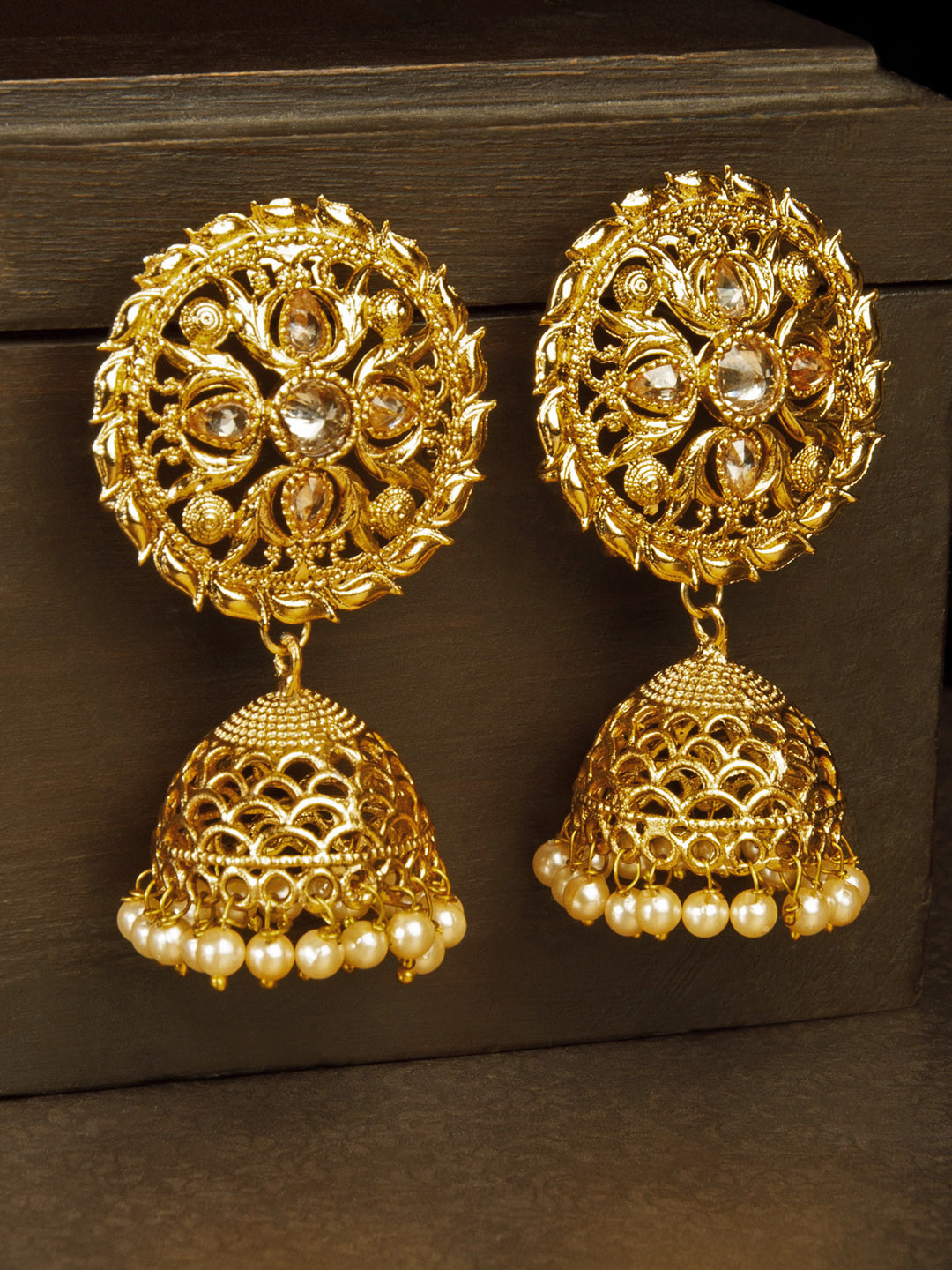 Rubans jhumkas clearance