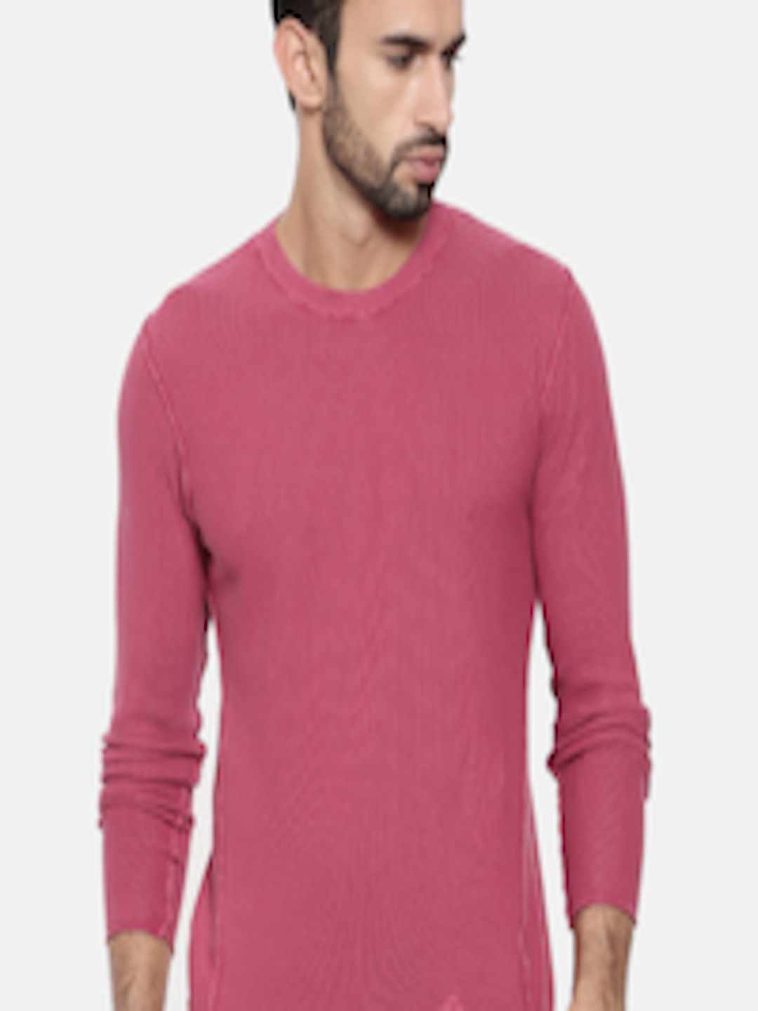 Buy Pepe Jeans Men Burgundy Solid Pullover - Sweaters for Men 7718835 ...