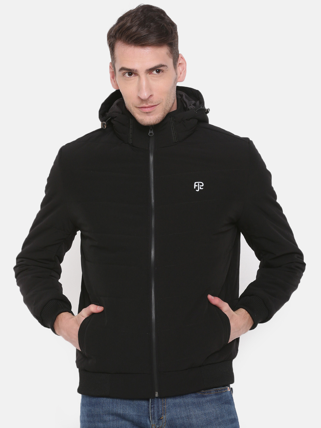 Buy Pepe Jeans Men Black Solid Bomber Jackets for Men 7718893 Myntra