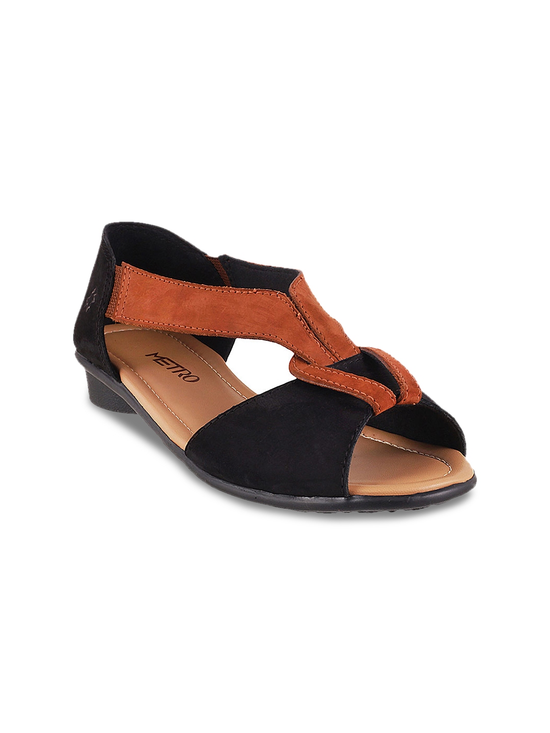 open toe womens flats