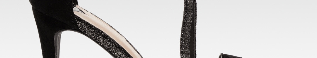 Buy DOROTHY PERKINS Women Black Shimmer Heels - Heels for Women 7727218 ...