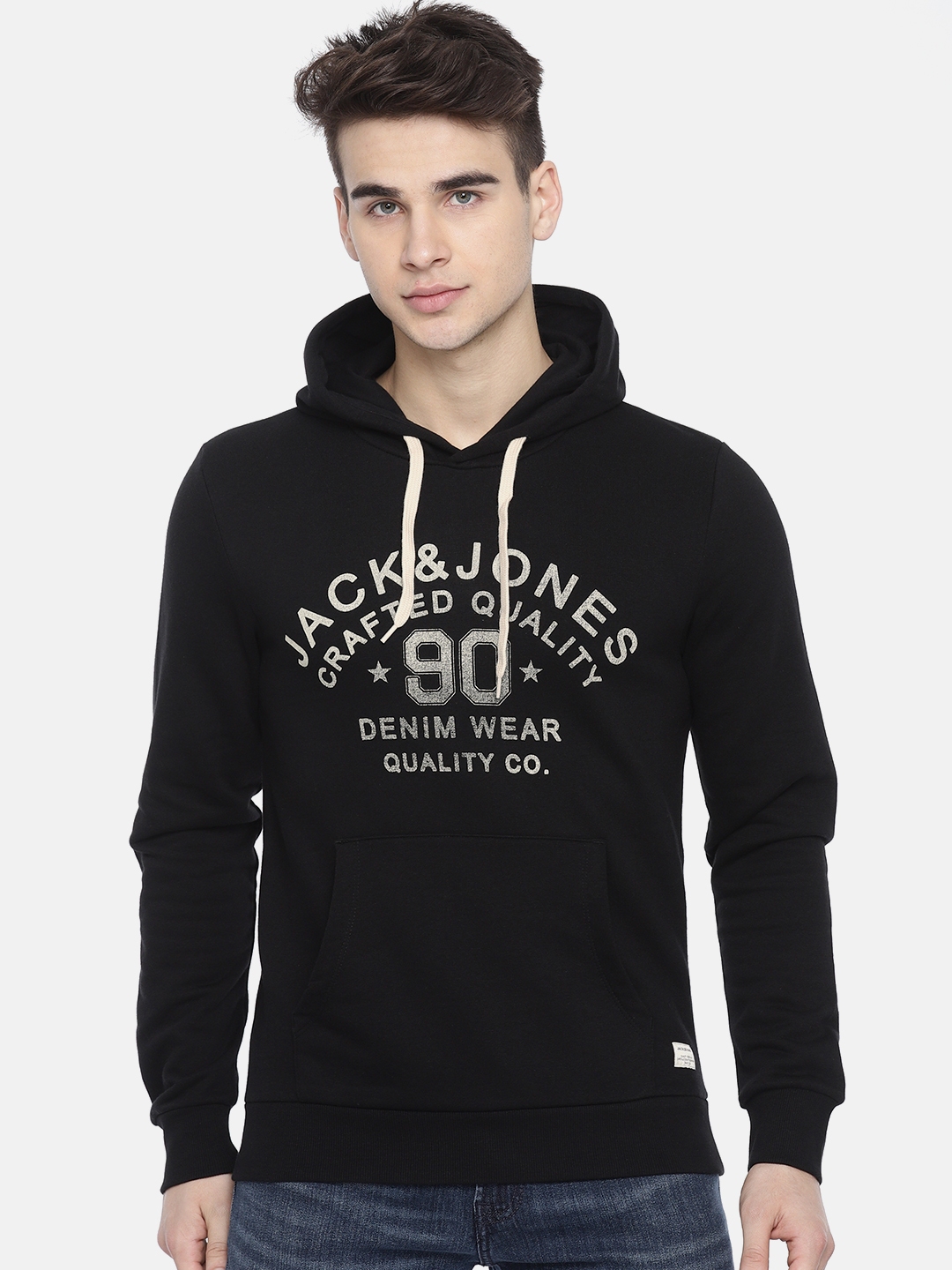 jack and jones hooded shirt