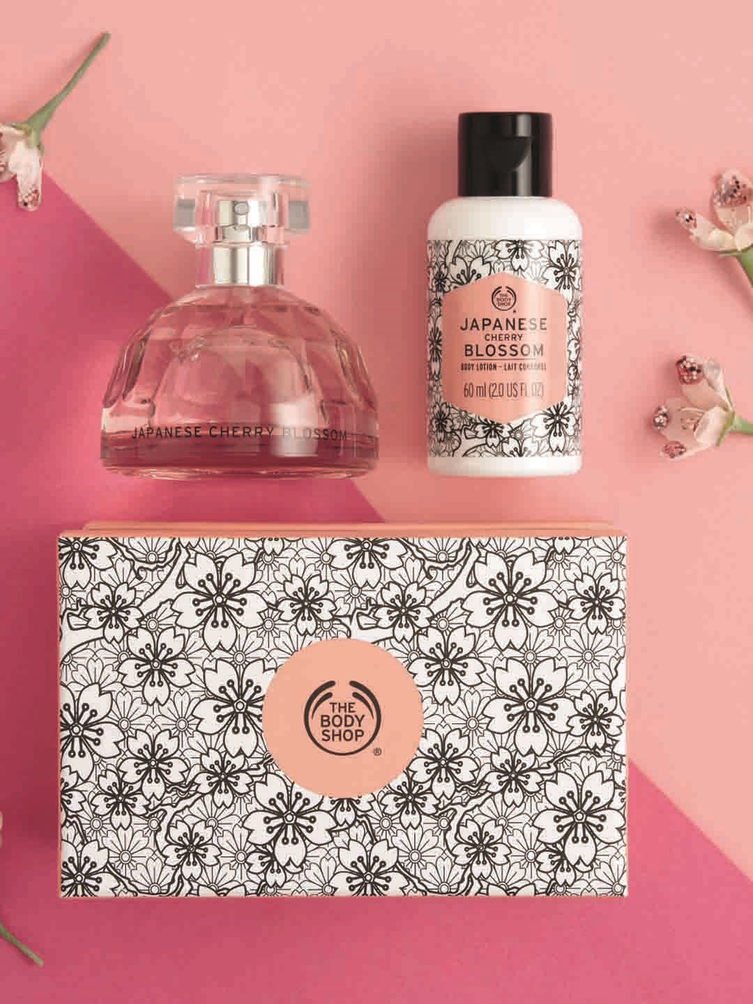 Buy THE BODY SHOP Japanese Cherry Blossom Gift Set 10 Ml Bath And