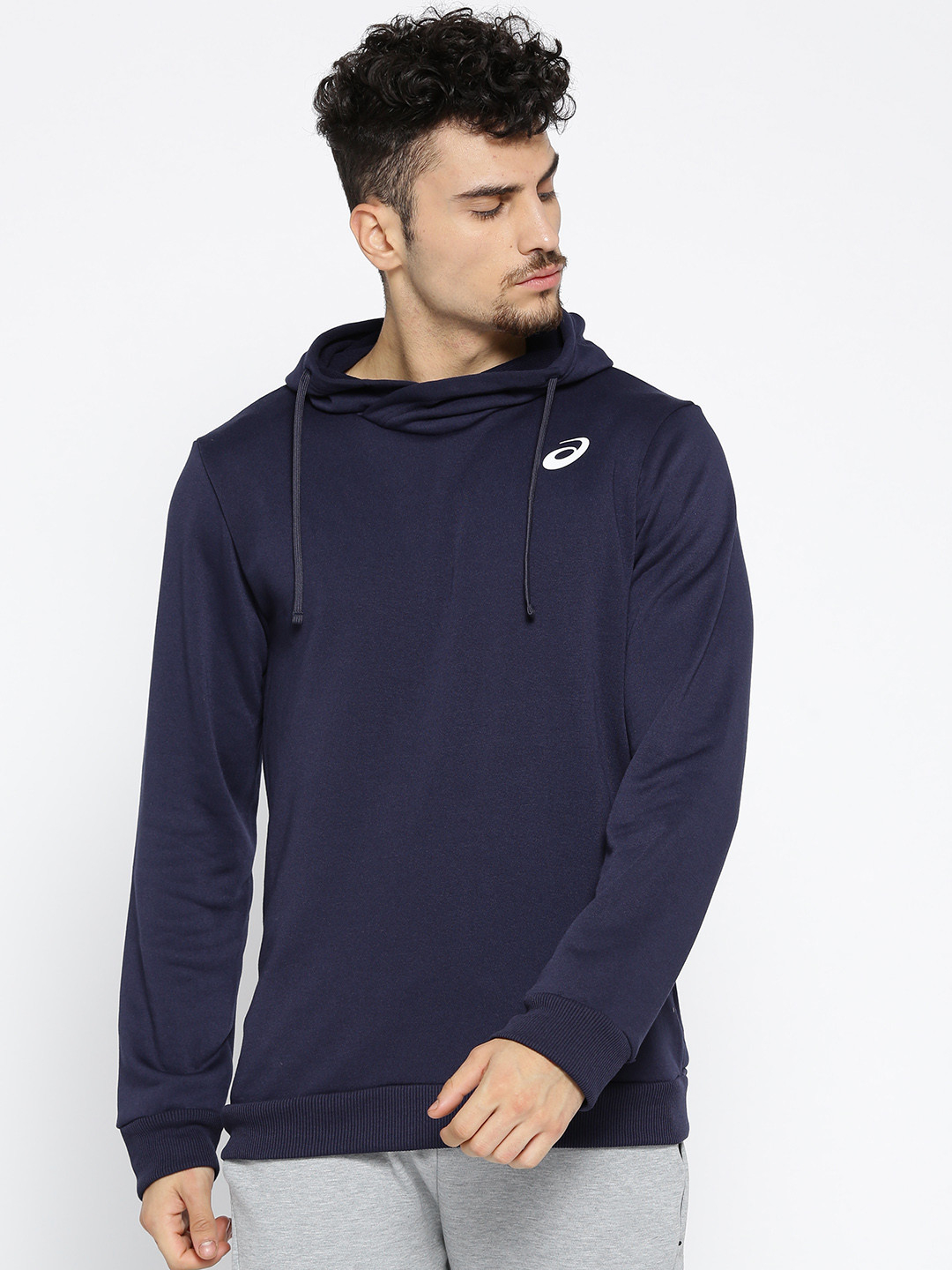 sweat asics junior deepblue