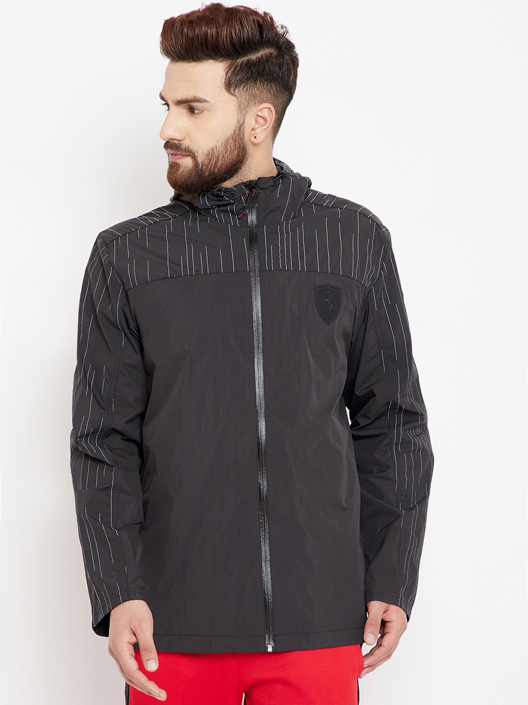 puma ferrari jacket myntra