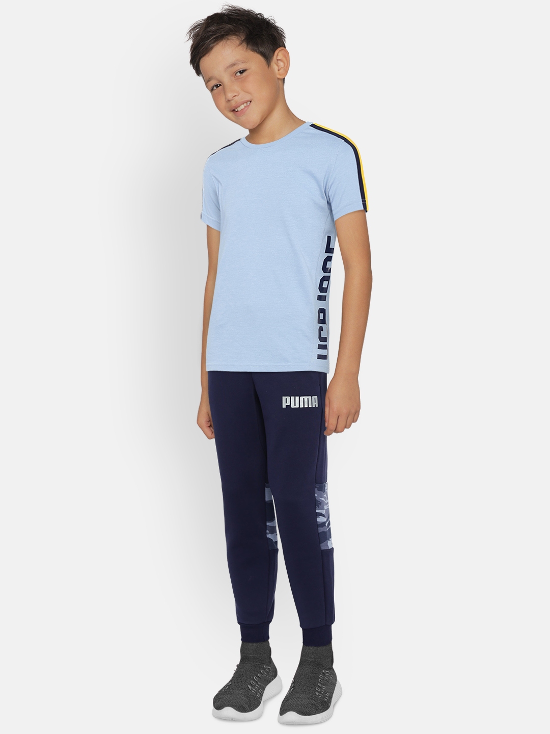 boys puma sweat pants