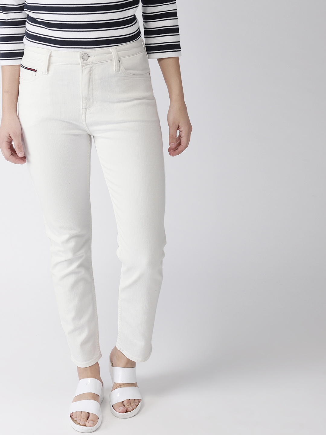 tommy jeans izzy high rise slim jeans