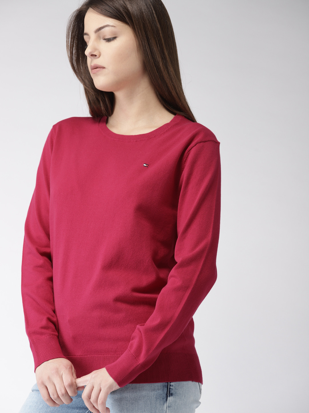 tommy hilfiger sweater rosa