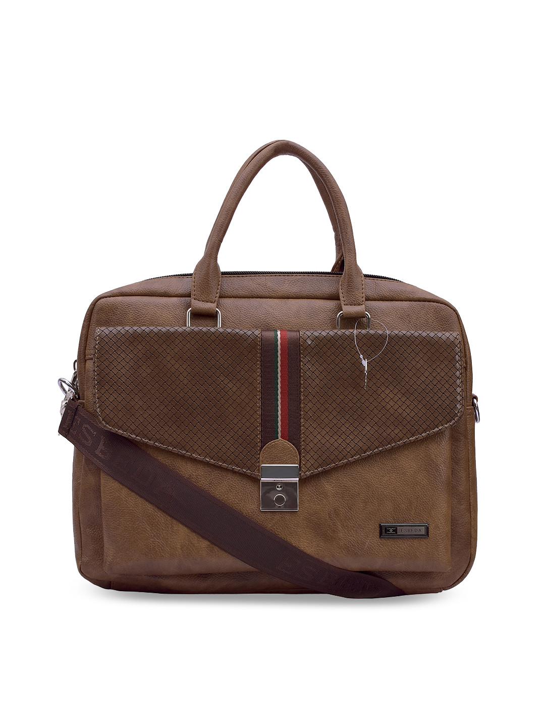 Buy ESBEDA Unisex Brown Solid Laptop Bag Laptop Bag for Unisex 7760855 Myntra