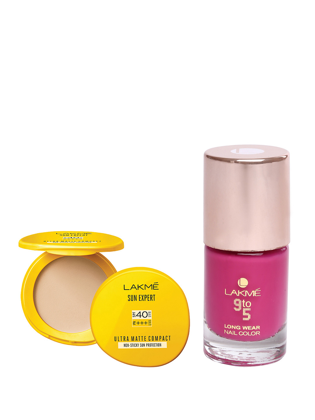 Buy Lakme Nailpolish & Compact Makeup Kit Makeup Kit for Women