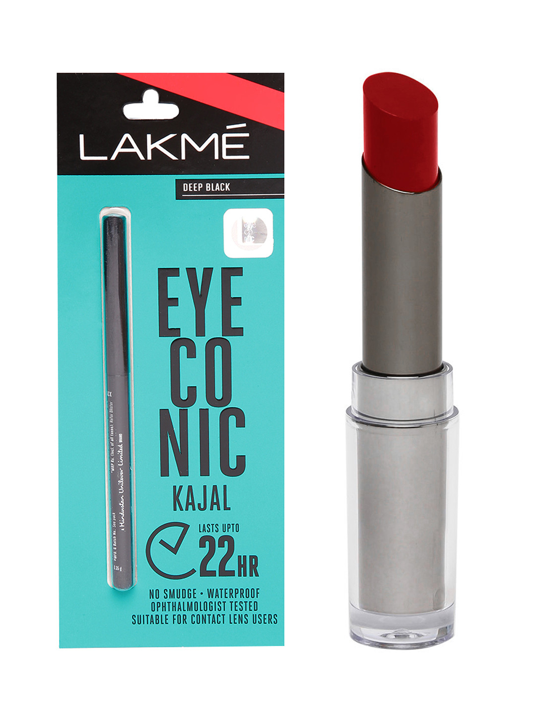 Buy Lakme Set Of Lipstick & Kajal Lipstick for Women 7764438 Myntra