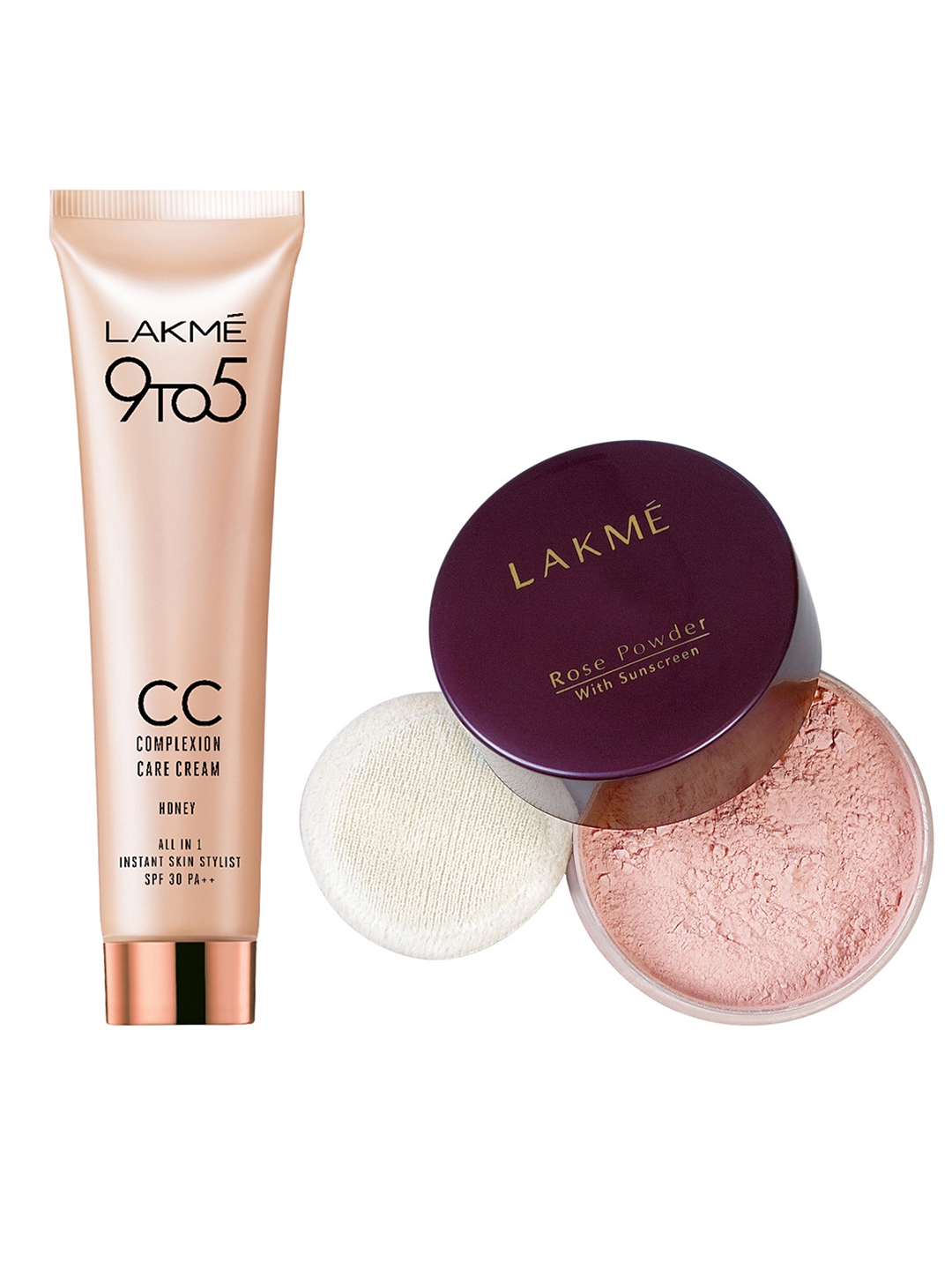 lakme bb cream oil control powder