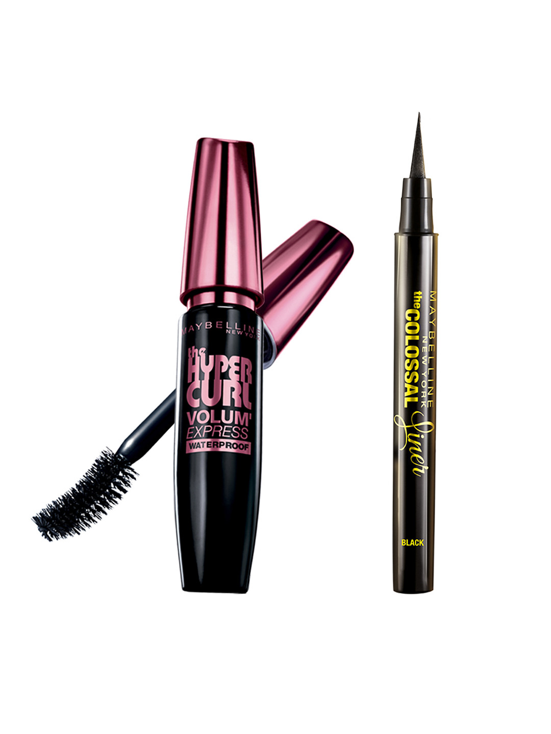 Buy Maybelline New York Set Of Liner & Mascara Kajal And Eyeliner for