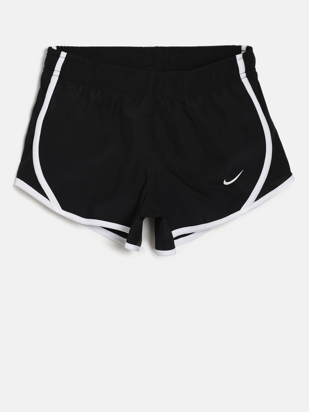 Buy Nike Girls Black Solid Dry Tempo Running Shorts Shorts for Girls
