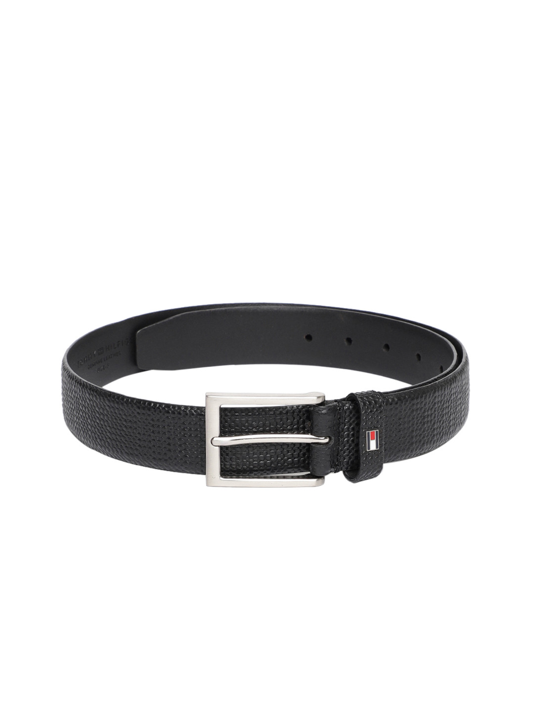 genuine leather tommy hilfiger belt men