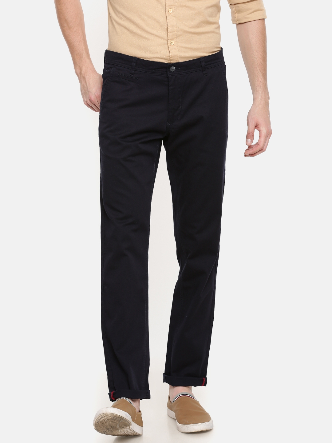 navy blue chinos