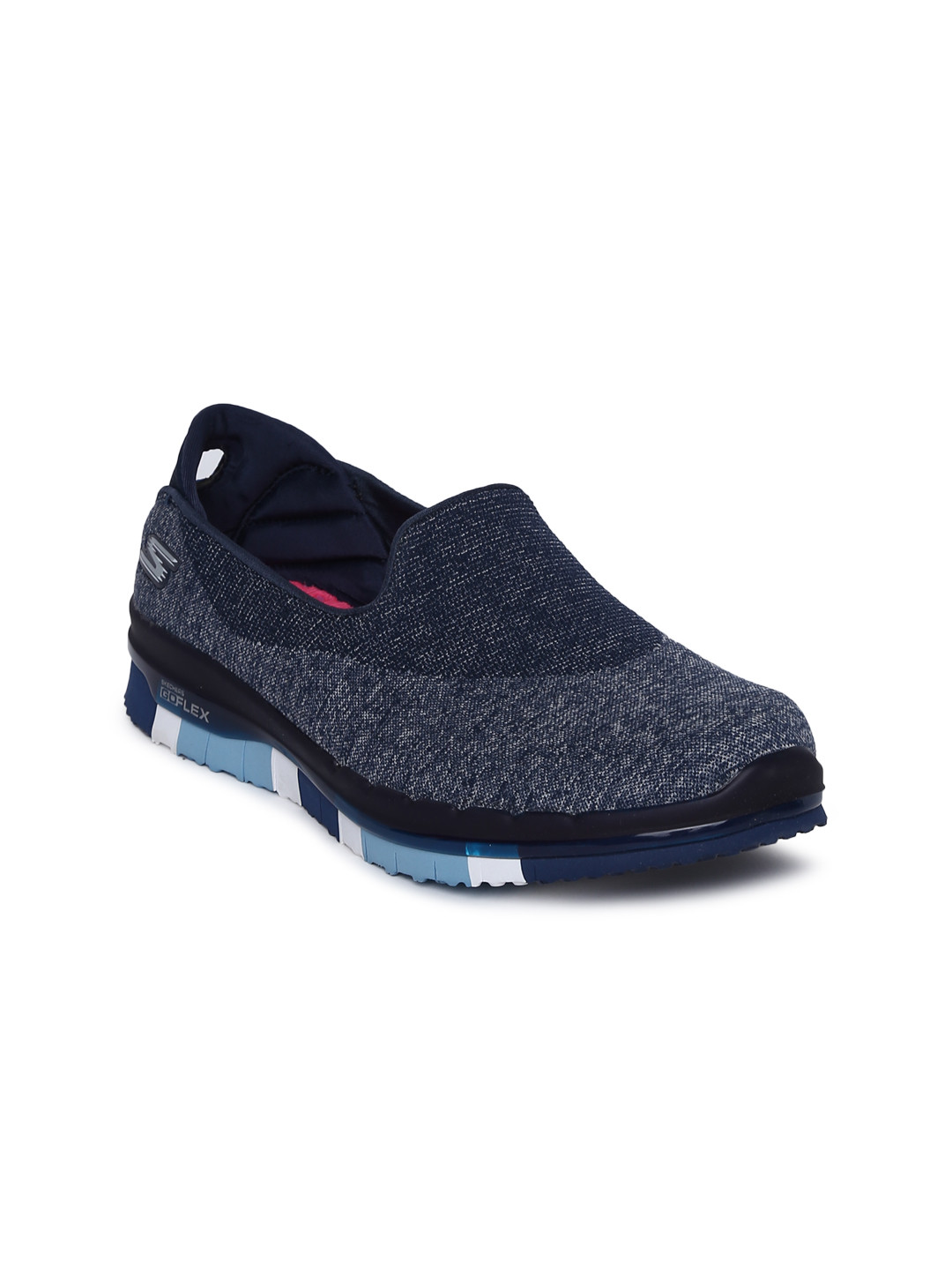 Buy Skechers Women GO FLEX REVOLVE Navy Blue Walking Shoes Sports