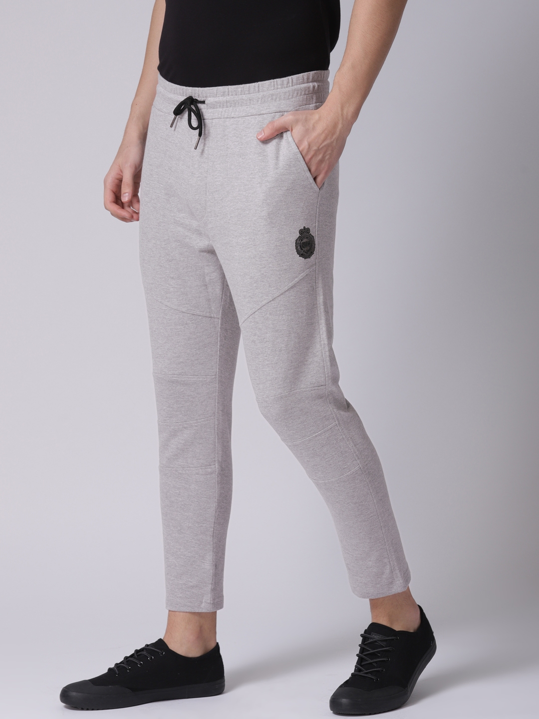 bonds grey track pants
