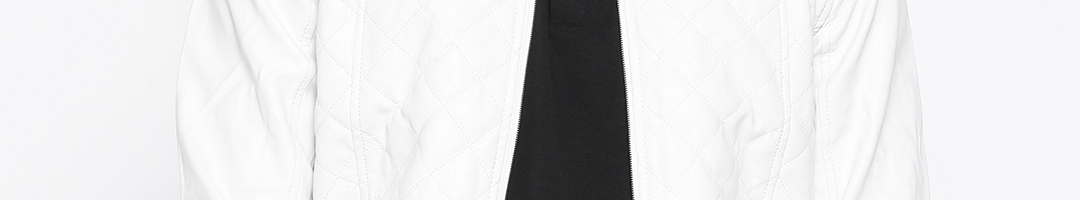 Buy Celio Men White Solid Bomber Jacket - Jackets for Men 7781744 | Myntra