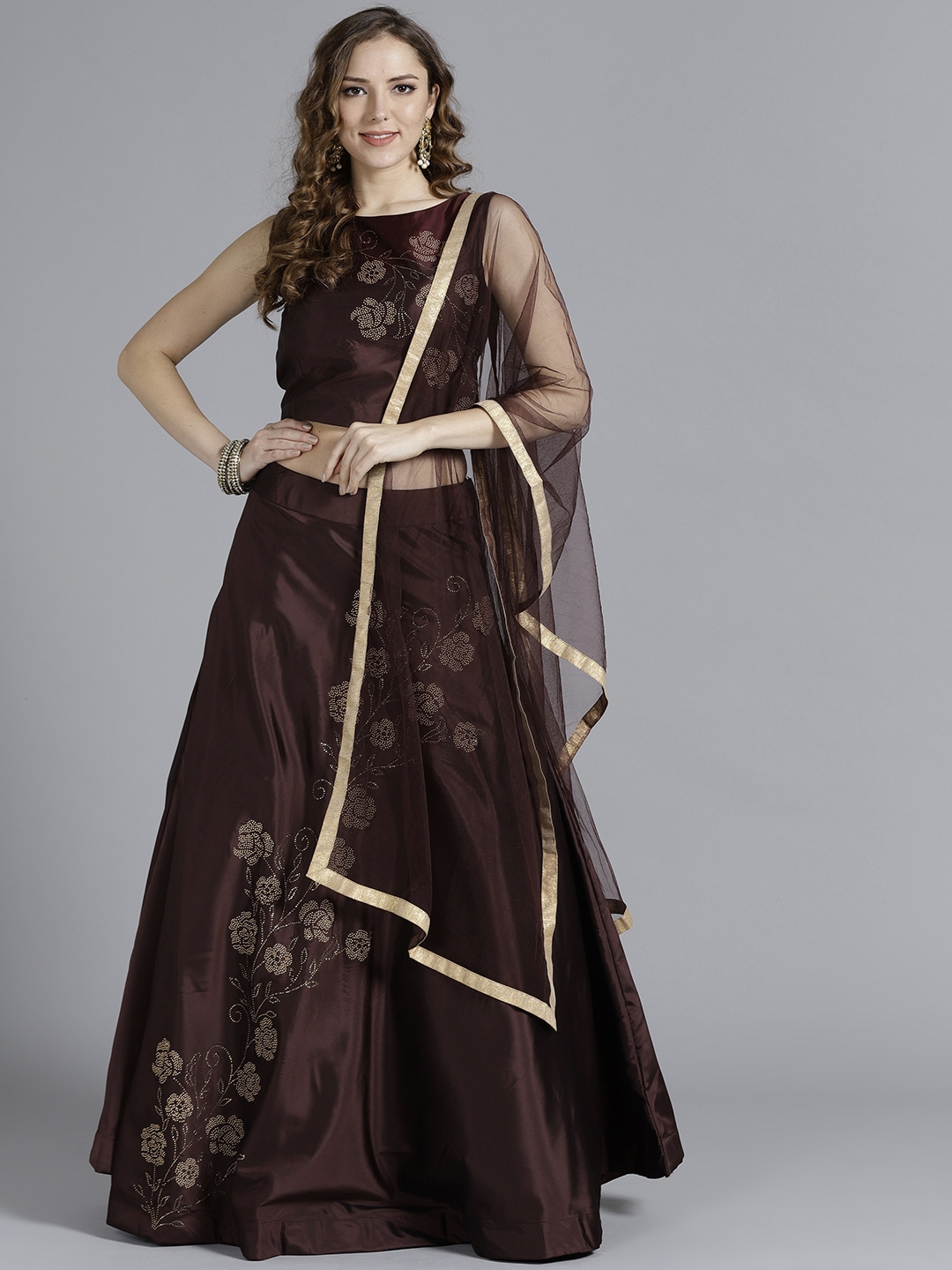 coffee lehenga