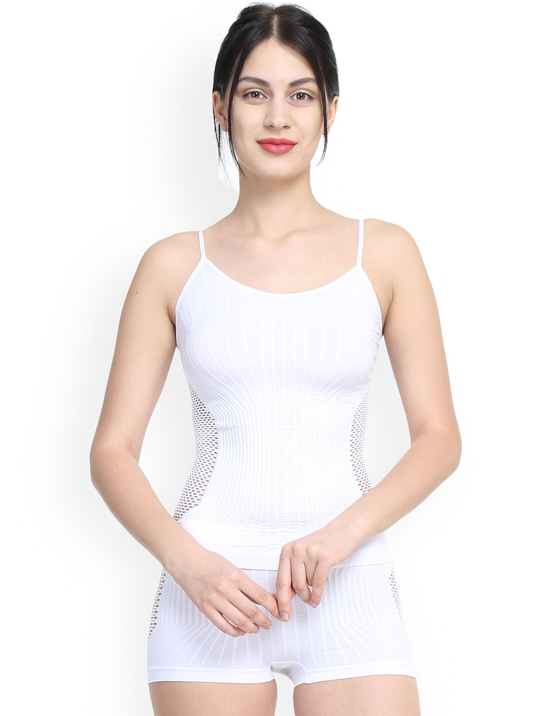 Buy Quttos Women White Body Shapewear QT TT Shapewear for Women