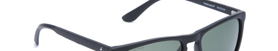 Buy Fastrack Men Polarised Wayfarer Sunglasses P407GR3P - Sunglasses ...