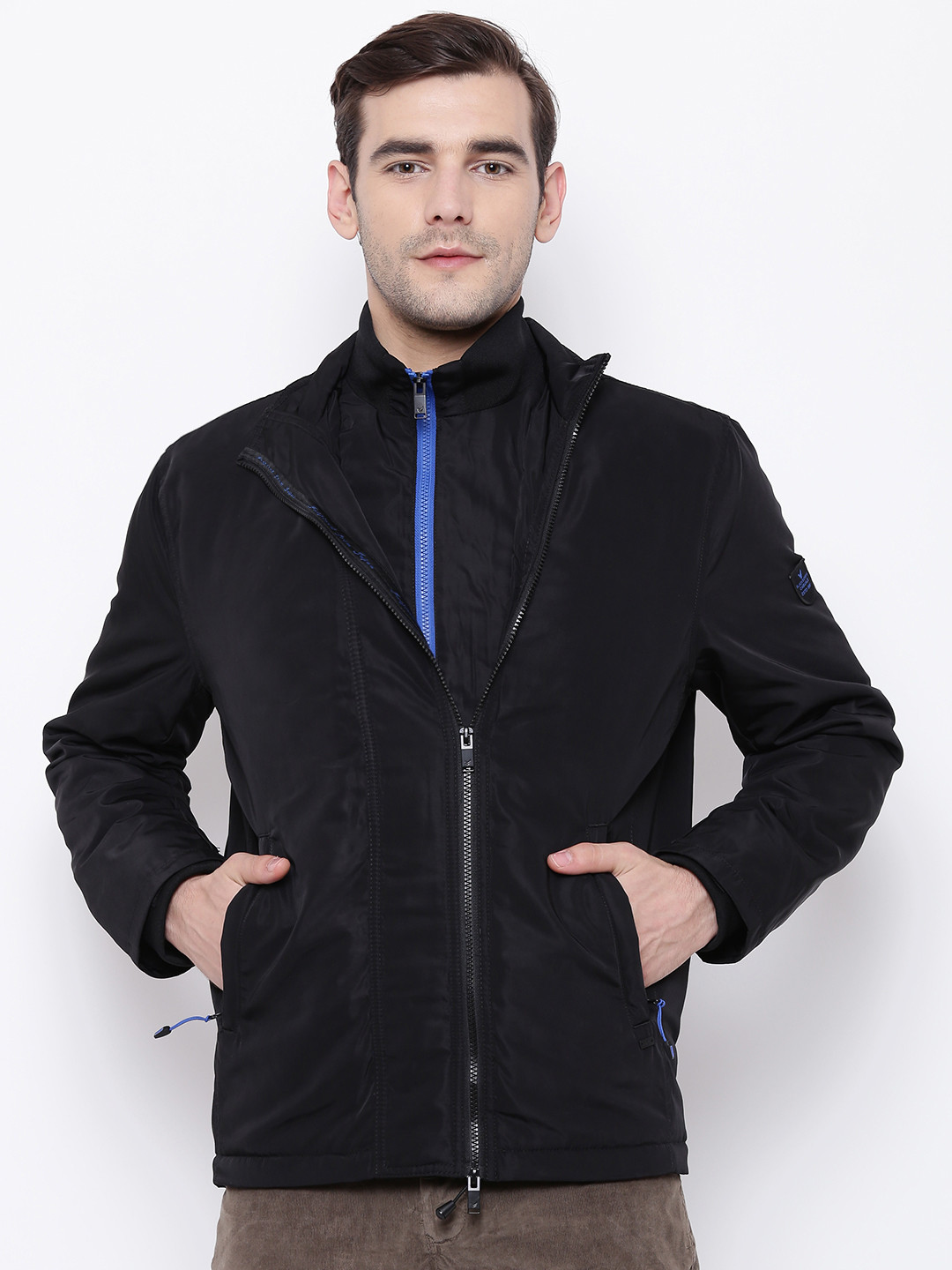 Buy Blackberrys Men Black Solid Tailored Jacket Jackets for Men