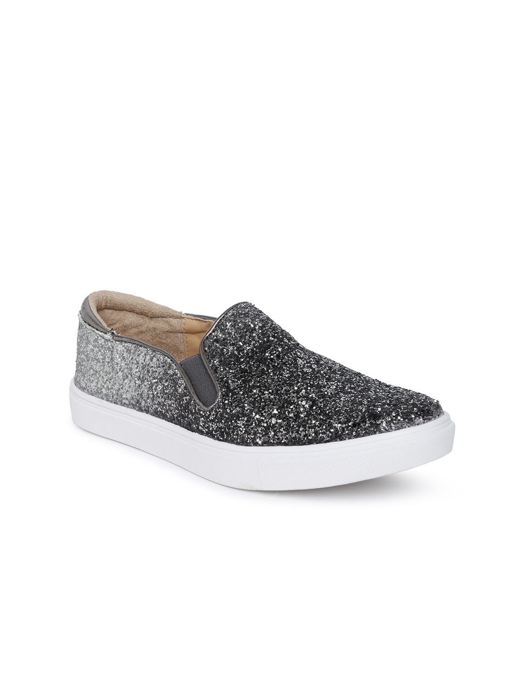 Buy Dune London Women Grey Embellished Sneakers - Casual Shoes for ...