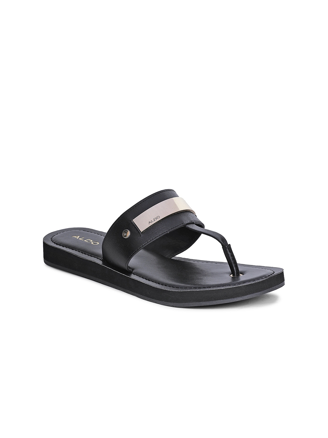 womens black flats with strap