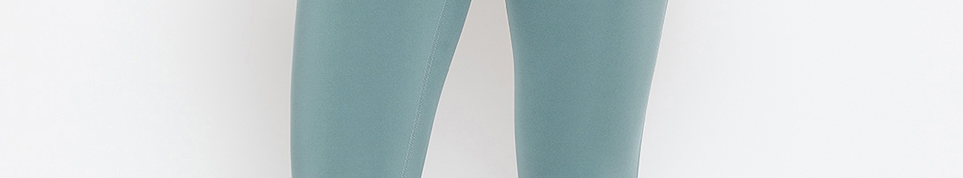 Buy ADIDAS Mint Green Believe This Solid High Rise Training Tights ...