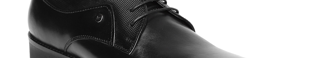 Buy Blackberrys Men Black Solid Leather Formal Derbys - Formal Shoes ...