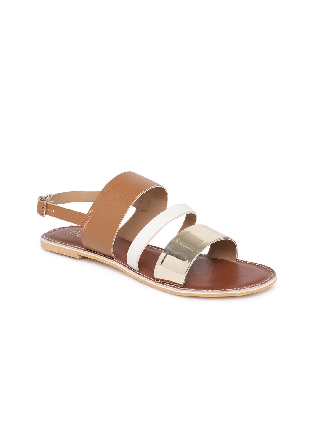 open toe flats under 500
