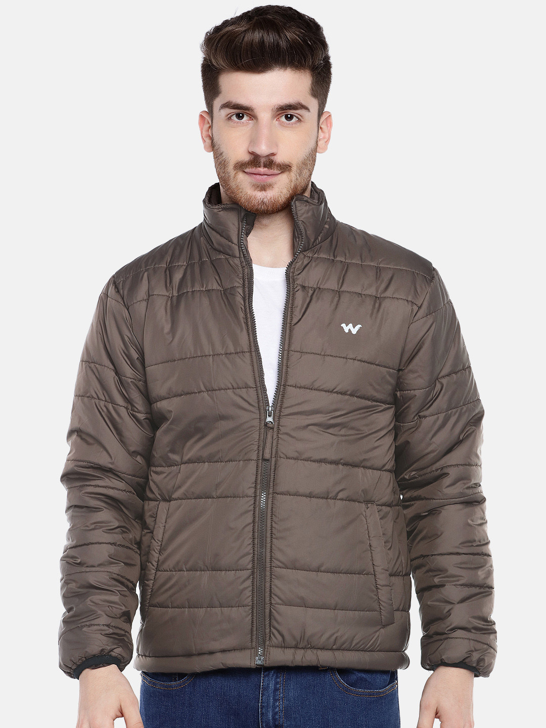 Buy Wildcraft Men Brown Solid Padded Jacket Jackets for Men 7822555