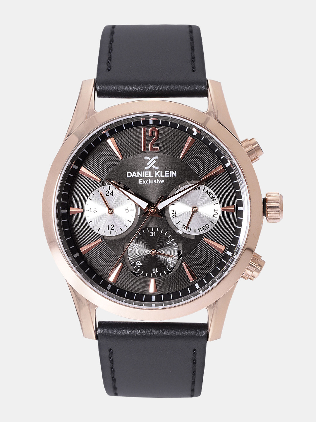 Buy Daniel Klein Exclusive Men Black Analogue Watch DK11869 3 Watches