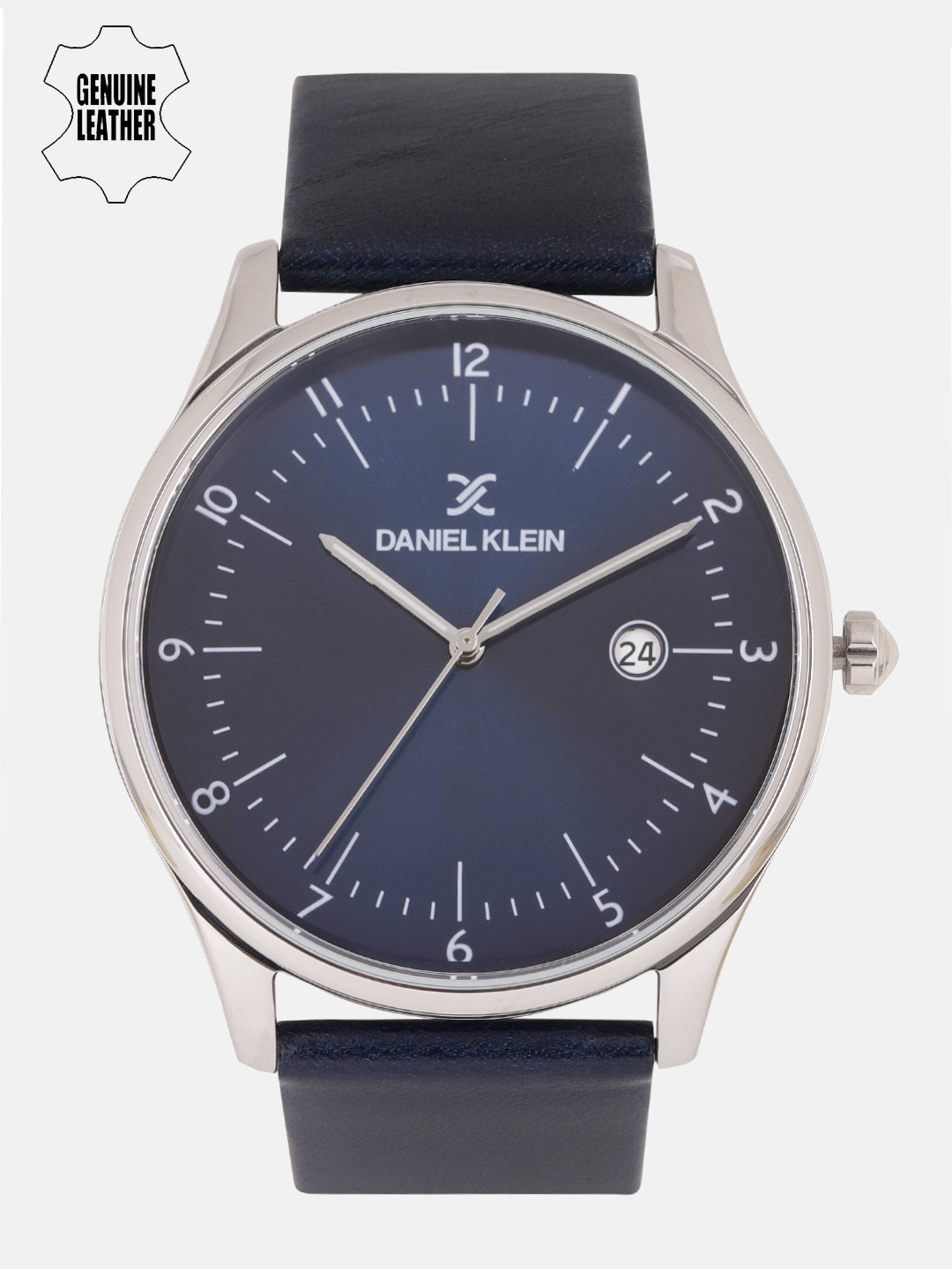 daniel klein navy blue watch