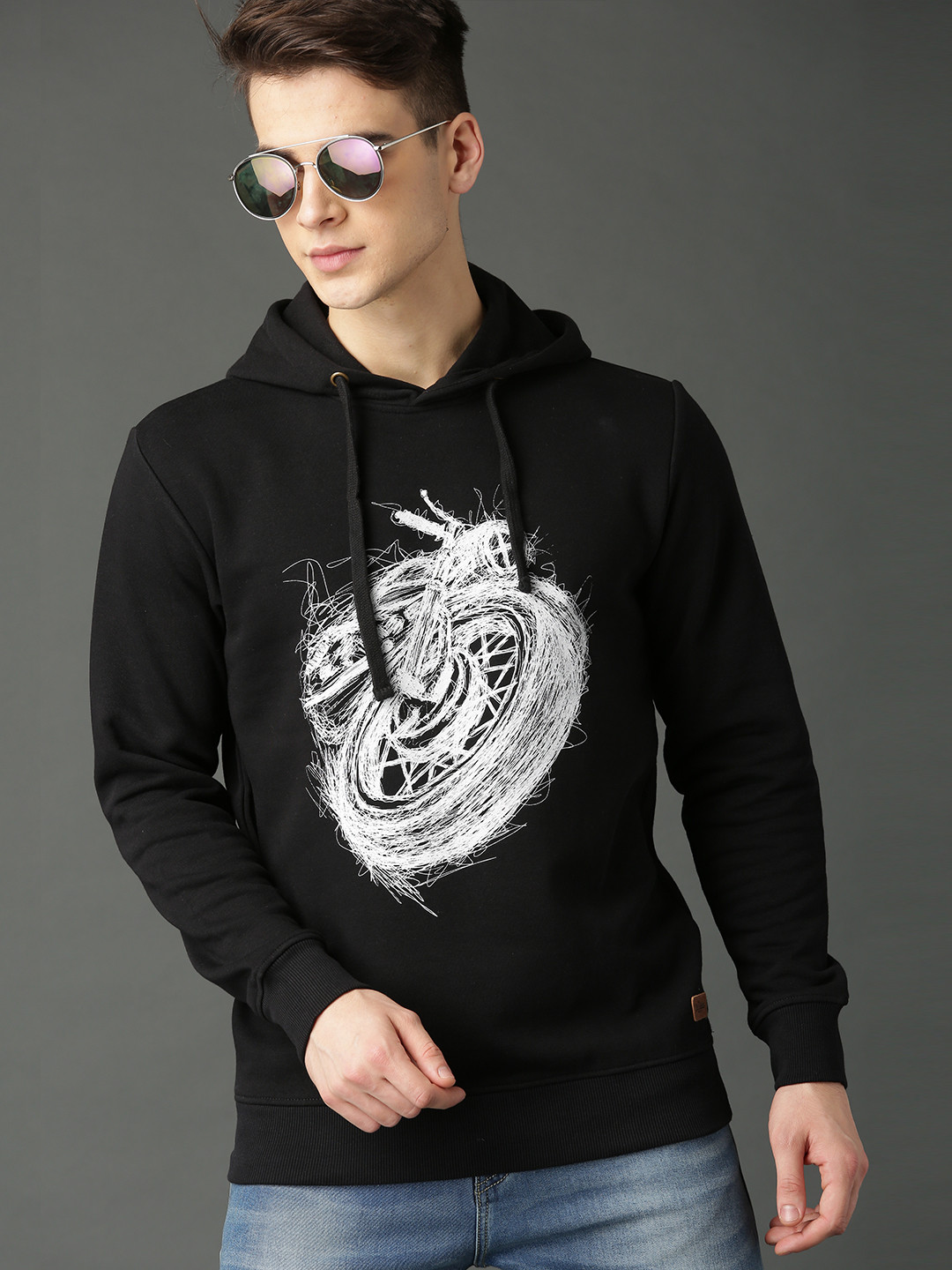 Roadster hooded sweatshirt clearance