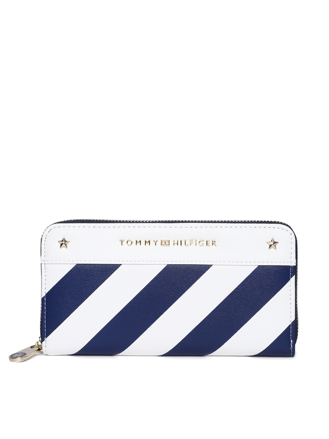 Tommy Hilfiger Blue Polyester Women Wallet