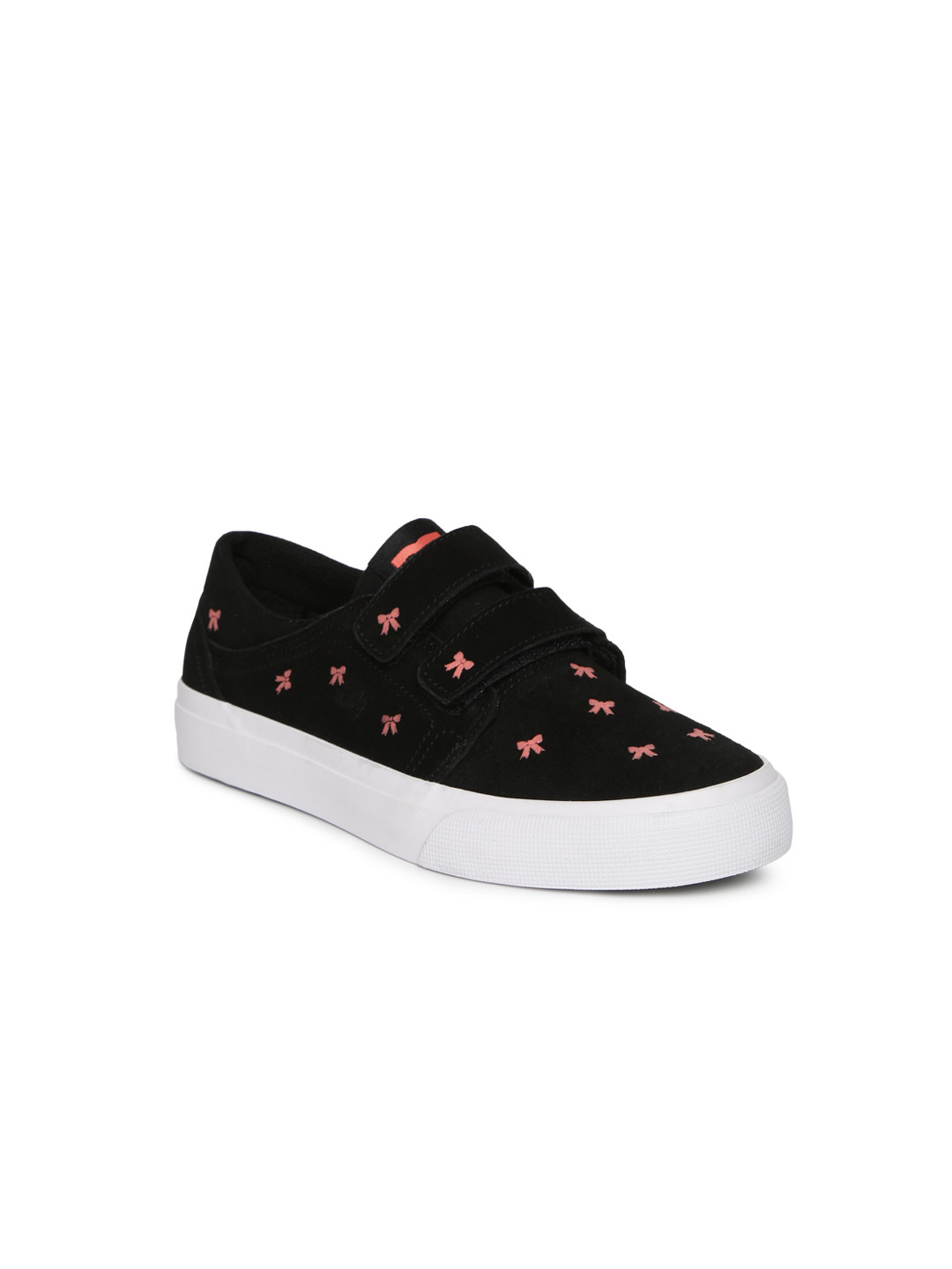 Buy DC Girls Black Printed Sneakers Casual Shoes for Girls 7854789
