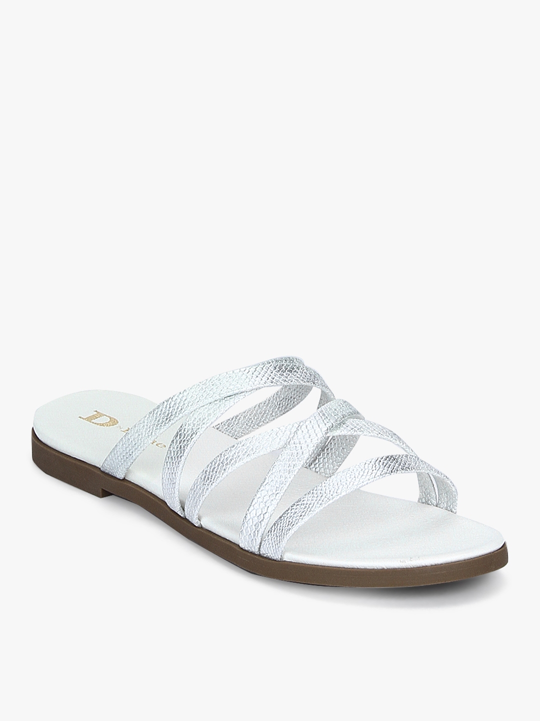 buy silver sandals online