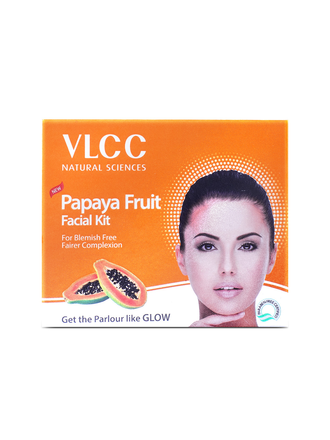 Buy VLCC Papaya Fruit Single Facial Kit For Refreshed & Blemish Free