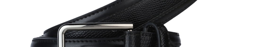 Buy Kara Men Black Textured Belt - Belts for Men 7925149 | Myntra