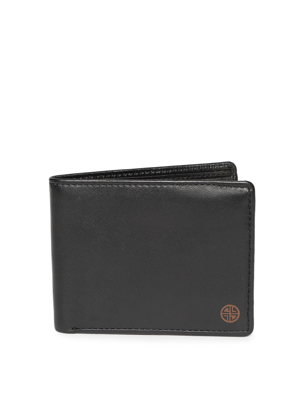 Buy Carlton London Men Black Solid Two Fold Wallet Wallets for Men