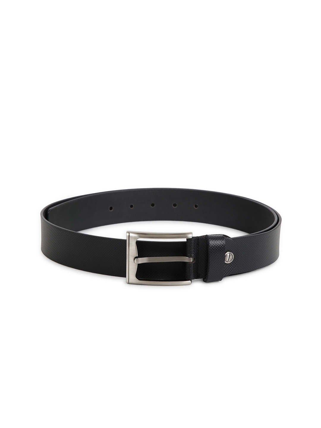 Buy Kara Men Black Textured Belt - Belts for Men 7975687 | Myntra