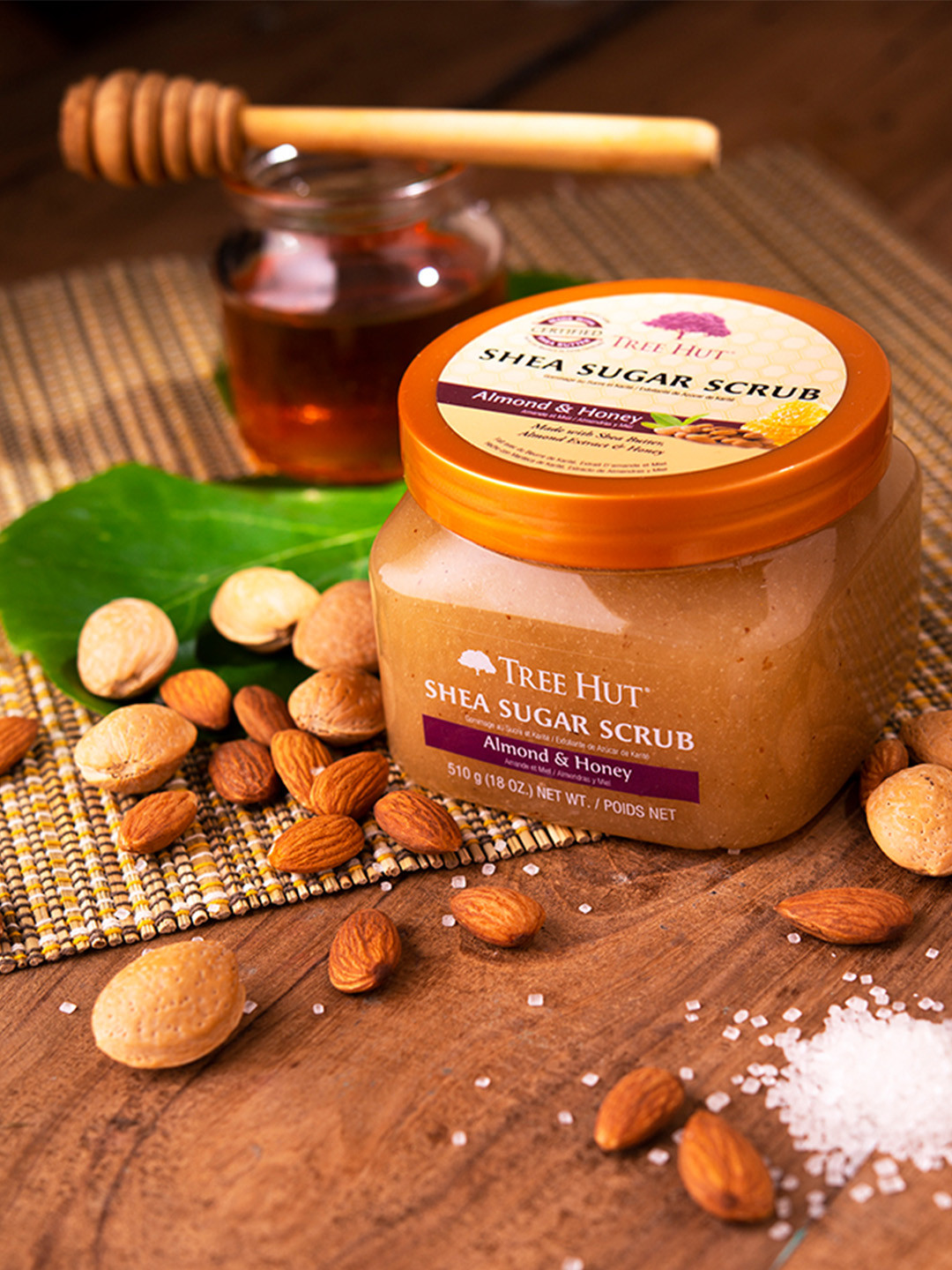 Buy Tree Hut Almond & Honey Shea Sugar Scrub Body Scrub And Exfoliator for Unisex 7993283 Myntra