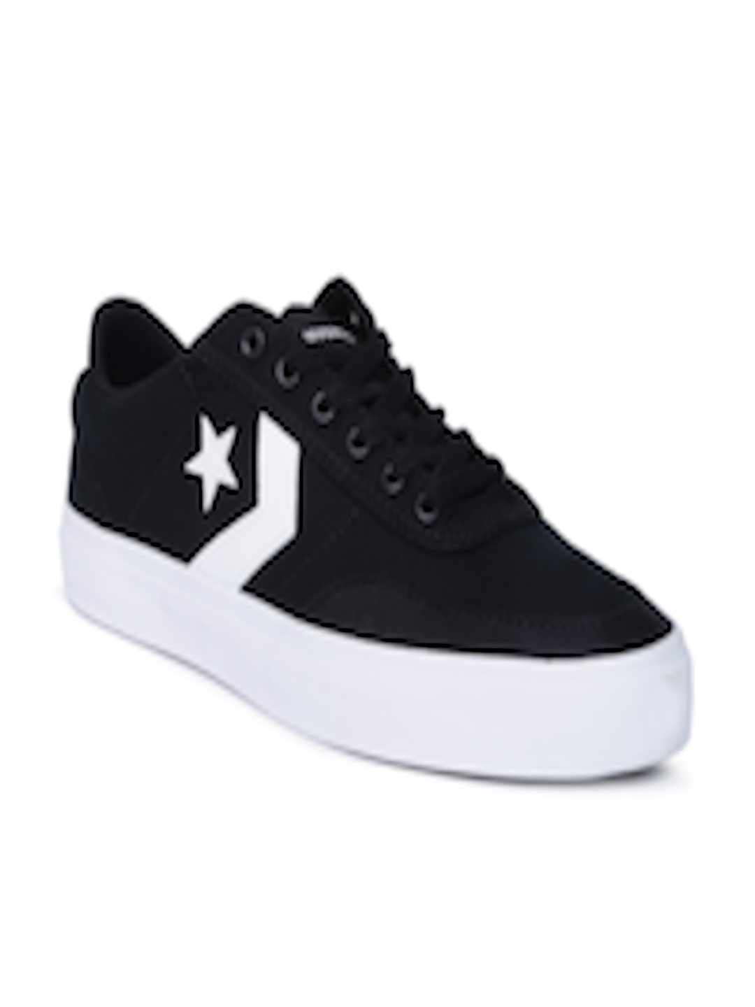Buy Converse Unisex Black Solid Sneakers - Casual Shoes for Unisex