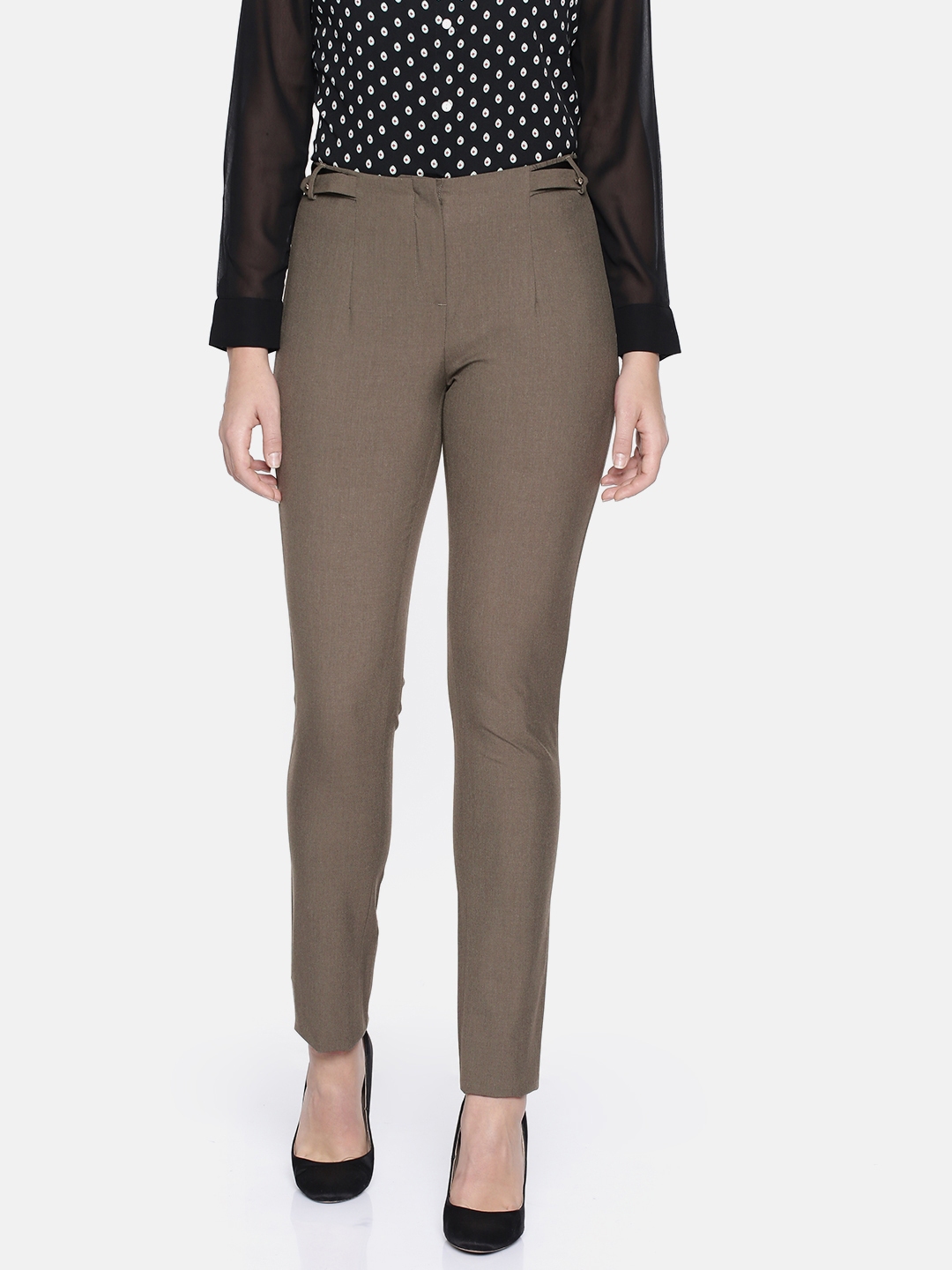 allen solly formal pants