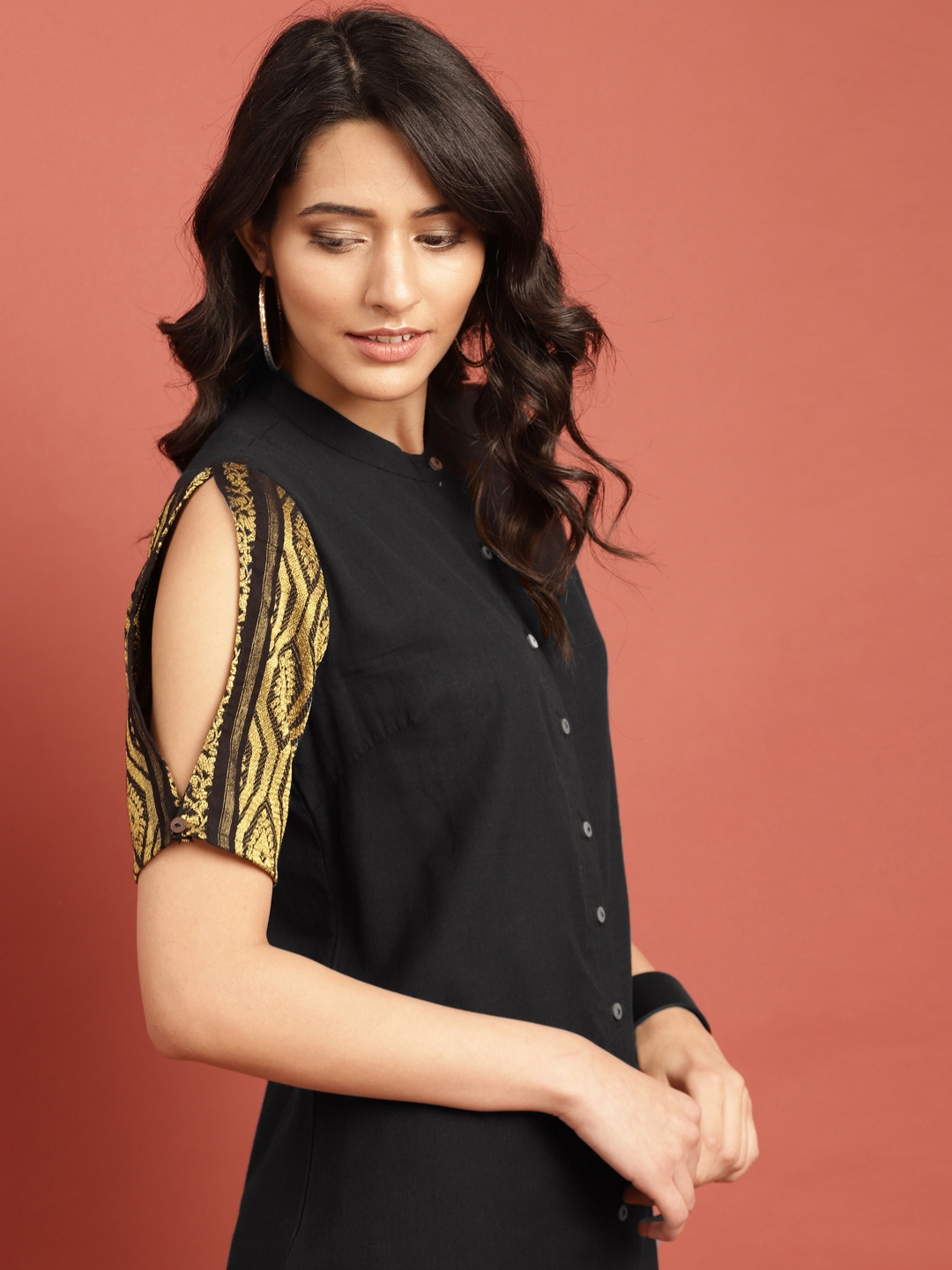 kasavu kurta set