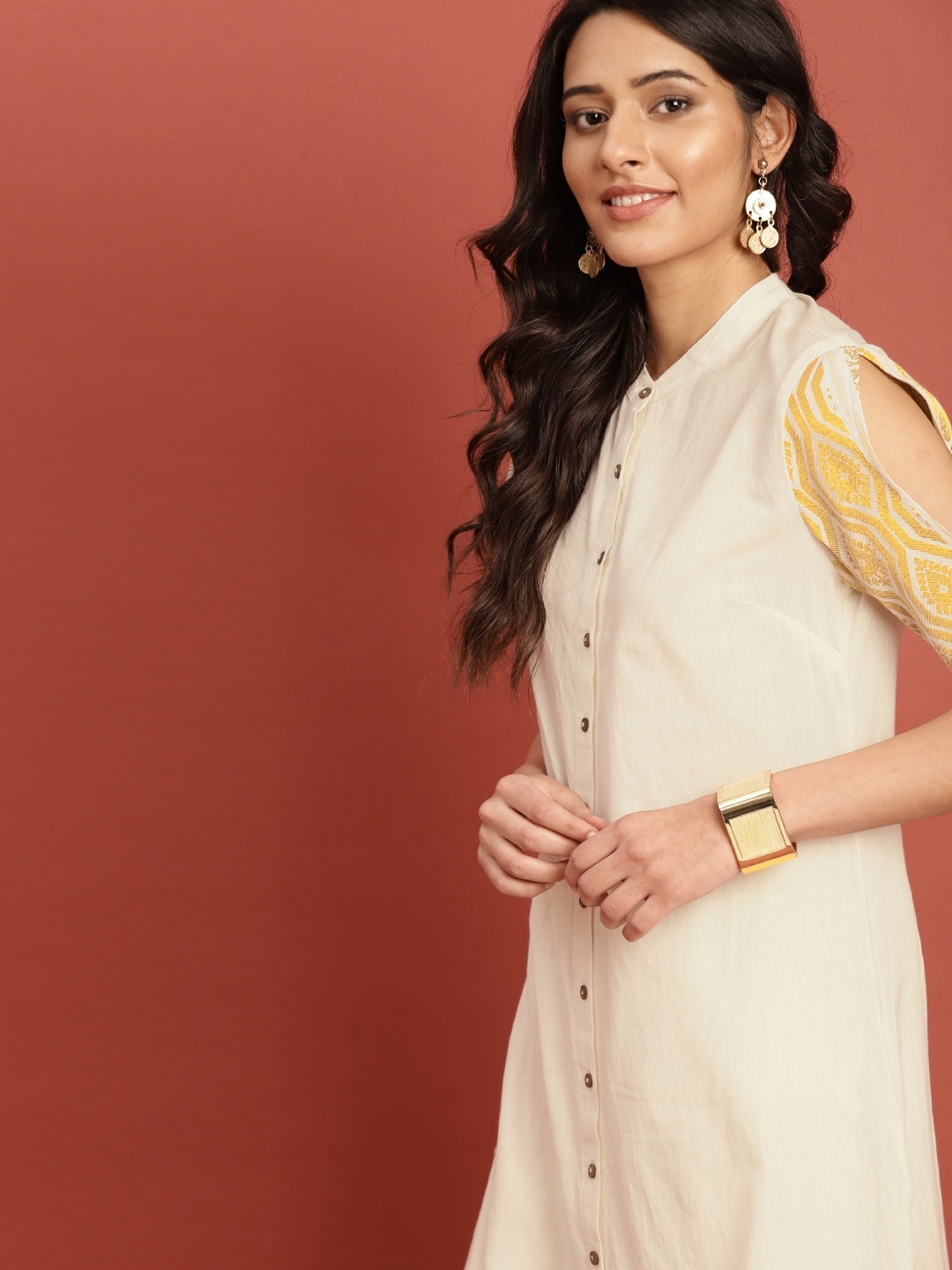 kasavu kurta set